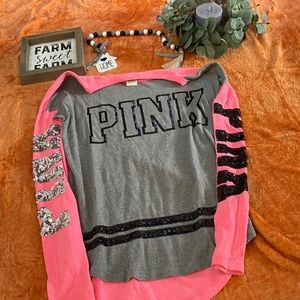 Vs pink bling shirt